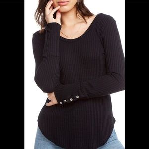 CHASER MAGENTA THERMAL LONG SLEEVE DOUBLE SCOOP